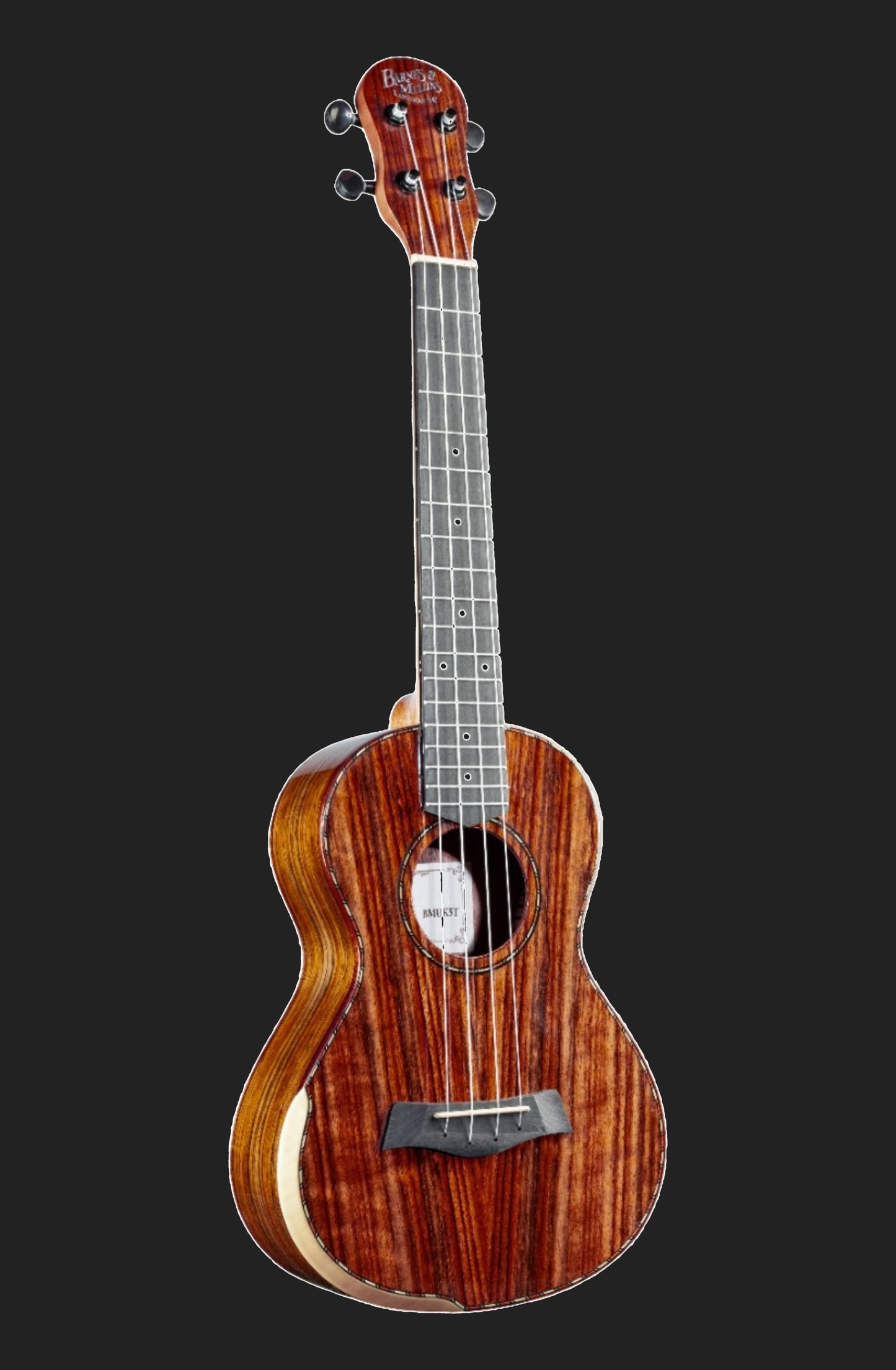 Barnes & Mullins BMUK5T Tenor Ukulele, Walnut