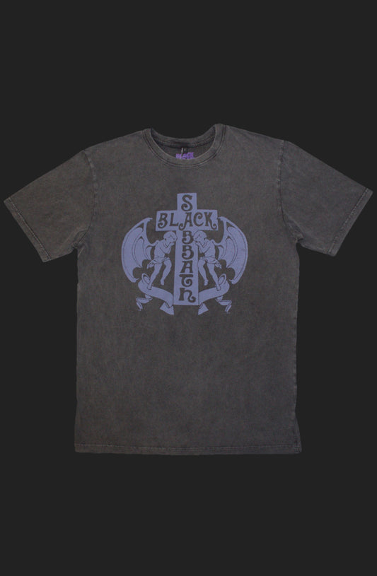 Black Sabbath Angels Stone Wash Unisex T-Shirt