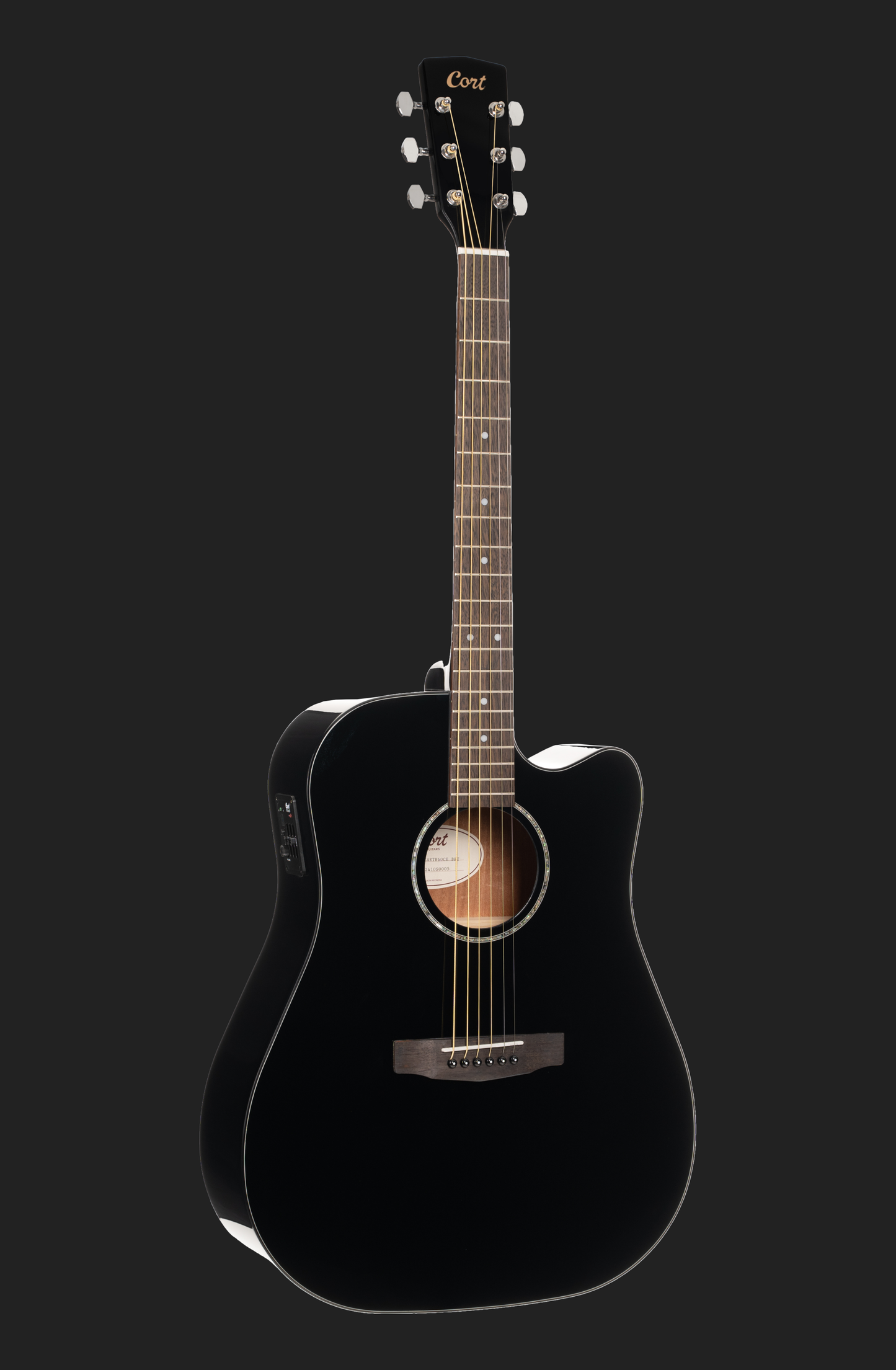 Cort Earth 60CE, Black