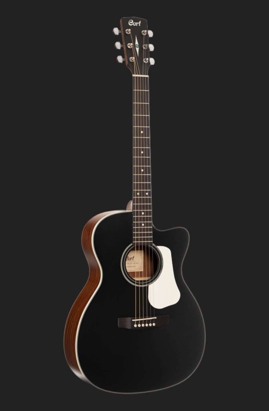 Cort L100 OCF CED, Black Satin