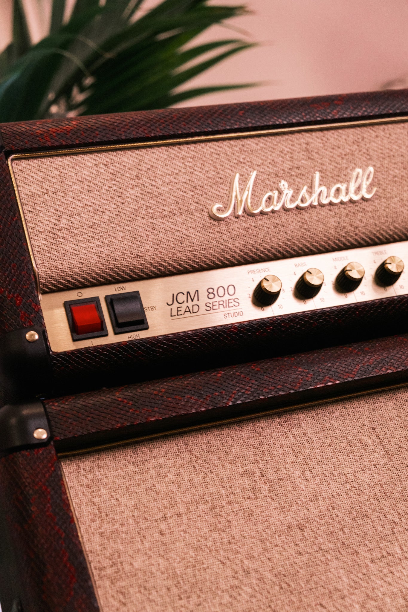 Marshall Design Store JCM 800 Lead Series Studio with Lead 2x12 SC212 Cabinet