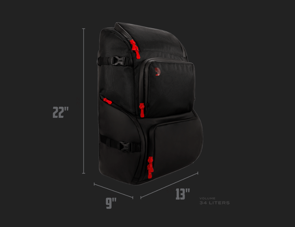 D'addario Backline Gear Transport Pack