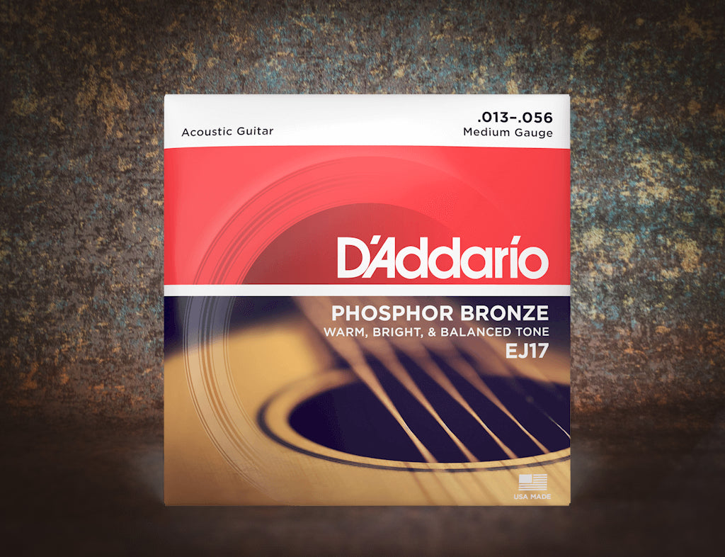 D'Addario Phosphor Bronze Acoustic Guitar Strings