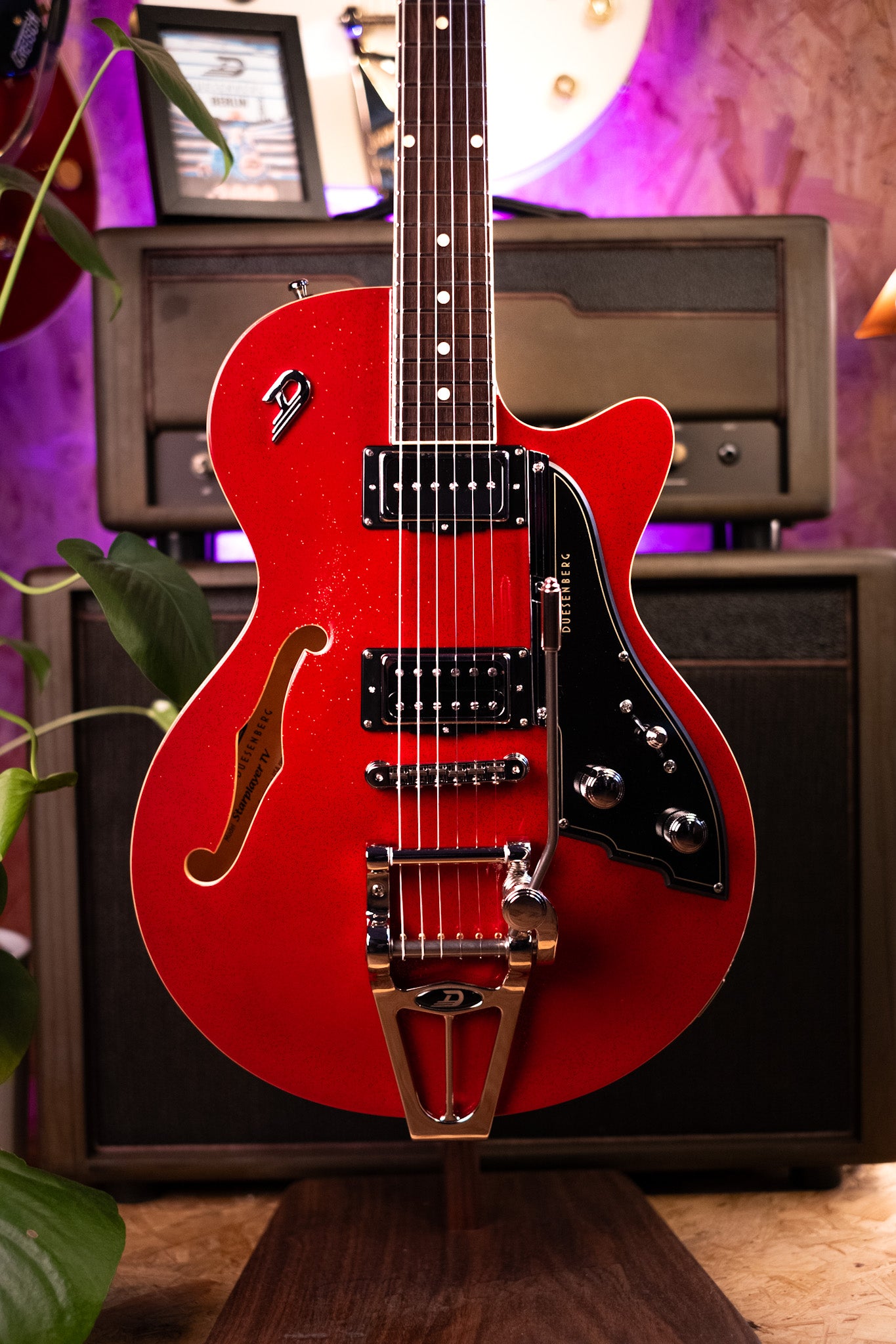Duesenberg Starplayer TV Red Sparkle