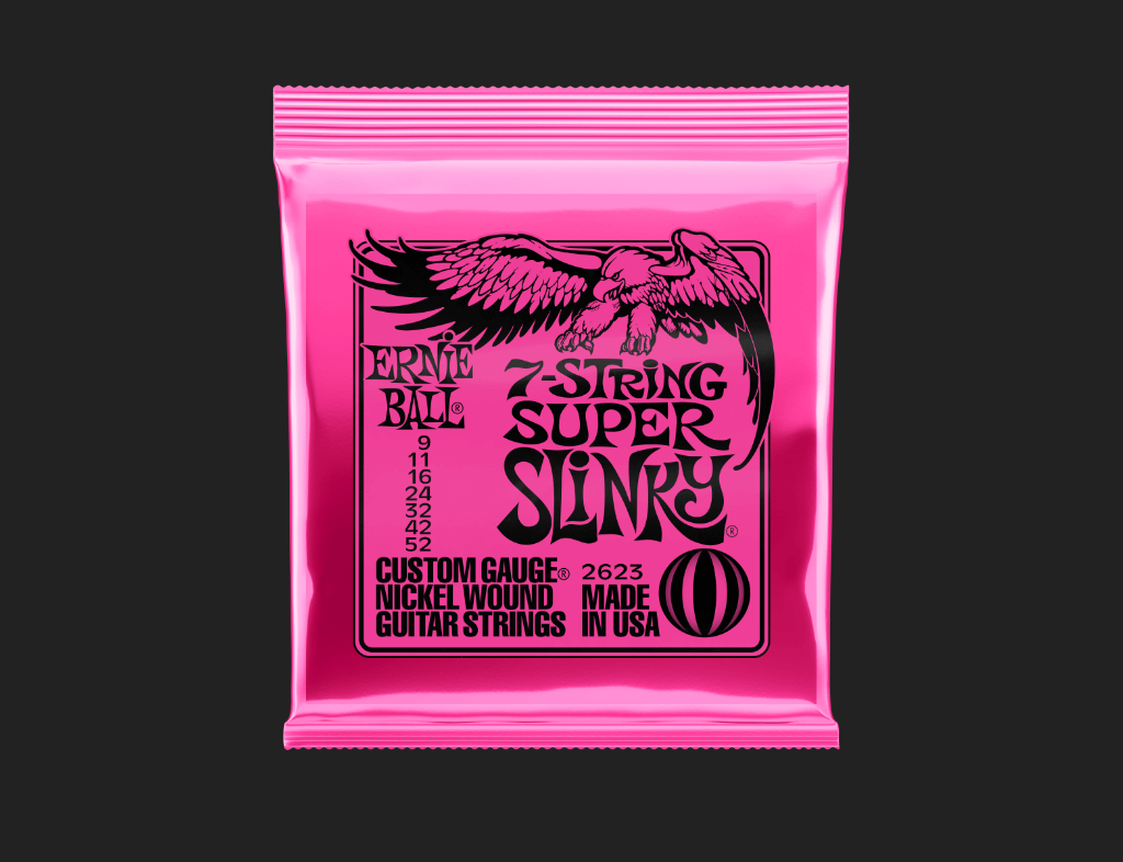 Ernie Ball 7 String Super Slinky 2623