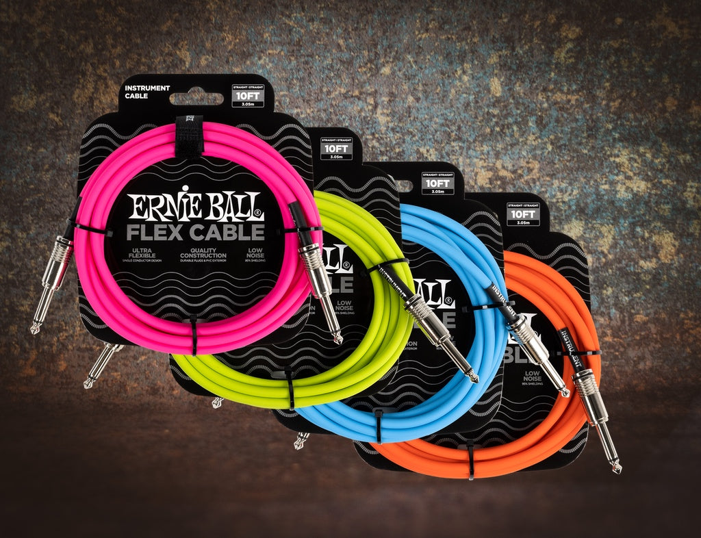 Ernie Ball Flex Instrument Cable 10ft