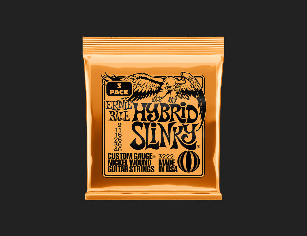 Ernie Ball Hybrid Slinky (3 Pack) 3222