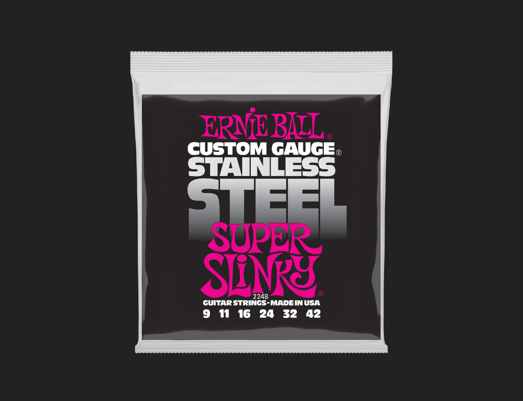 Ernie Ball Stainless Steel Super Slinky 09-42 (2248)