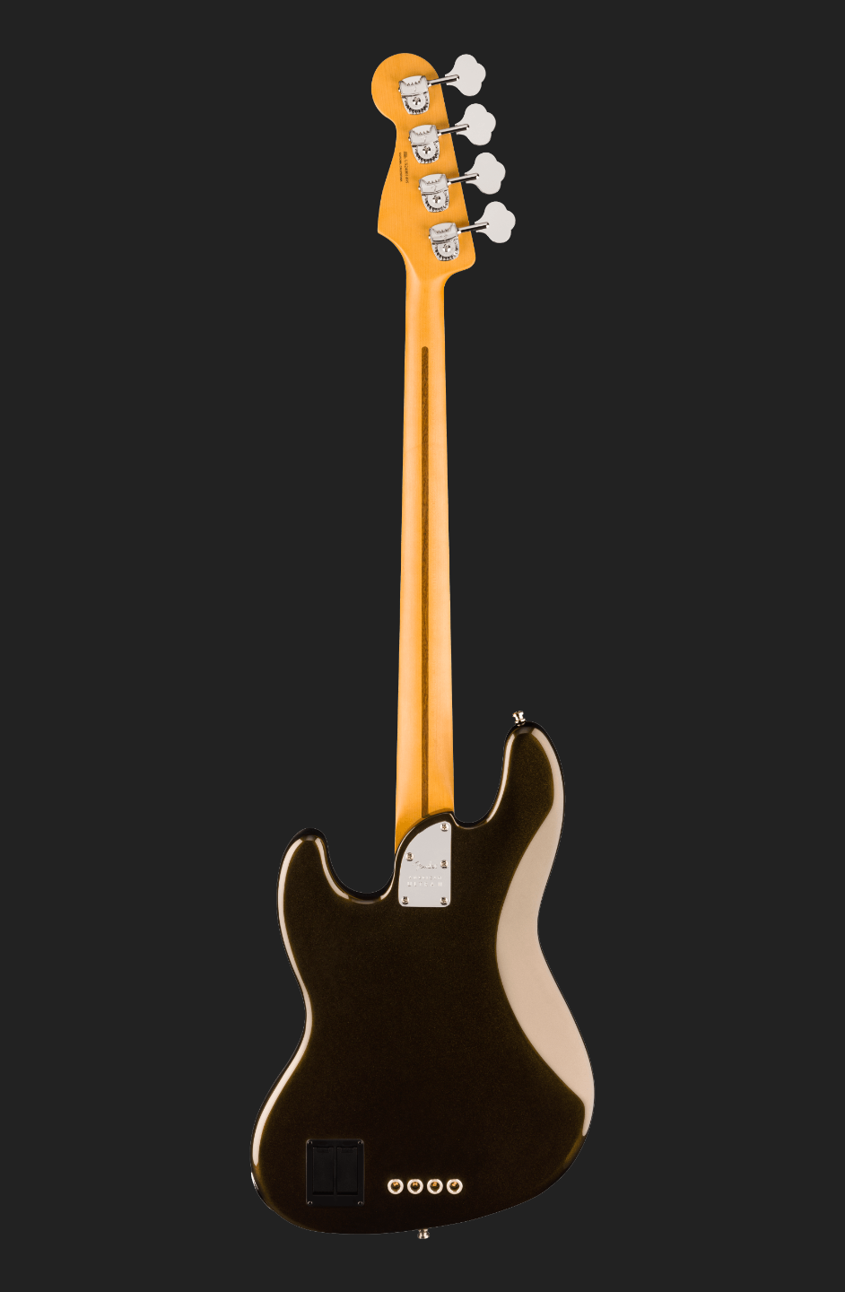 Fender American Ultra II Jazz Bass, Texas Tea