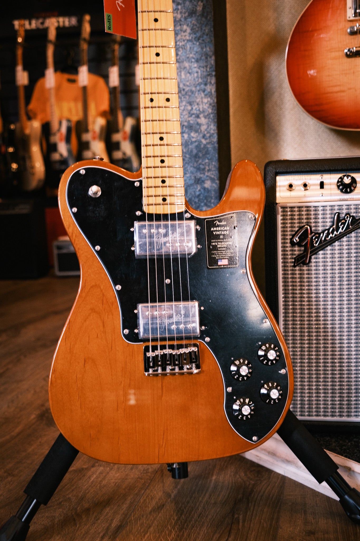 Fender American Vintage II 1975 Telecaster Deluxe - Mocha