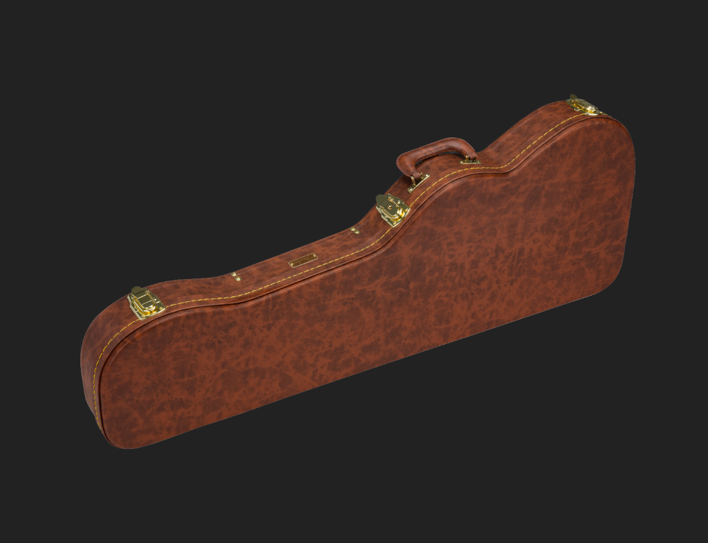 Fender Classic Series Poodle Case - Stratocaster/Telecaster, Brown