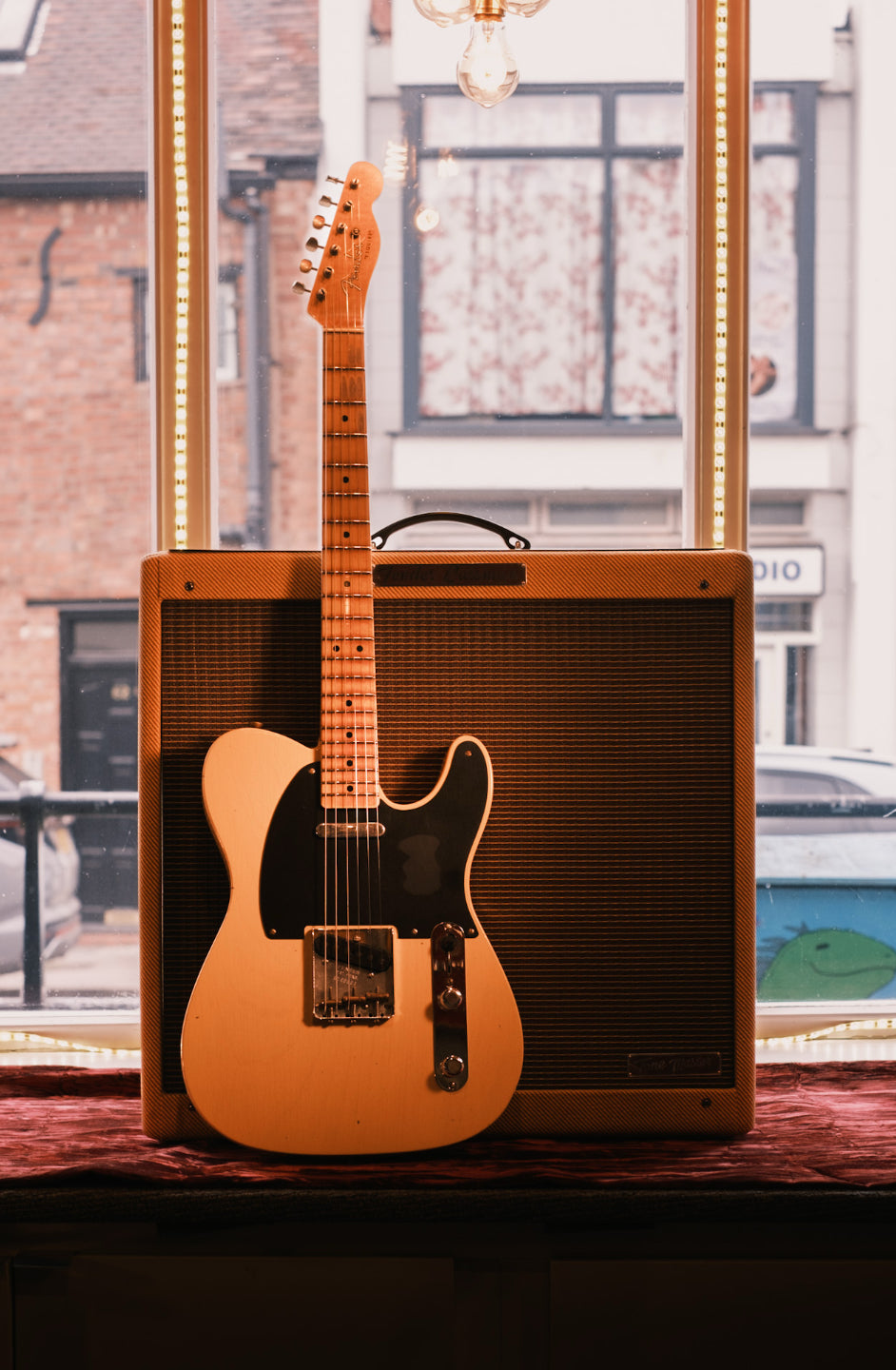 Fender Custom Shop 1950 Double Esquire, Journeyman Relic, Nocaster Blonde