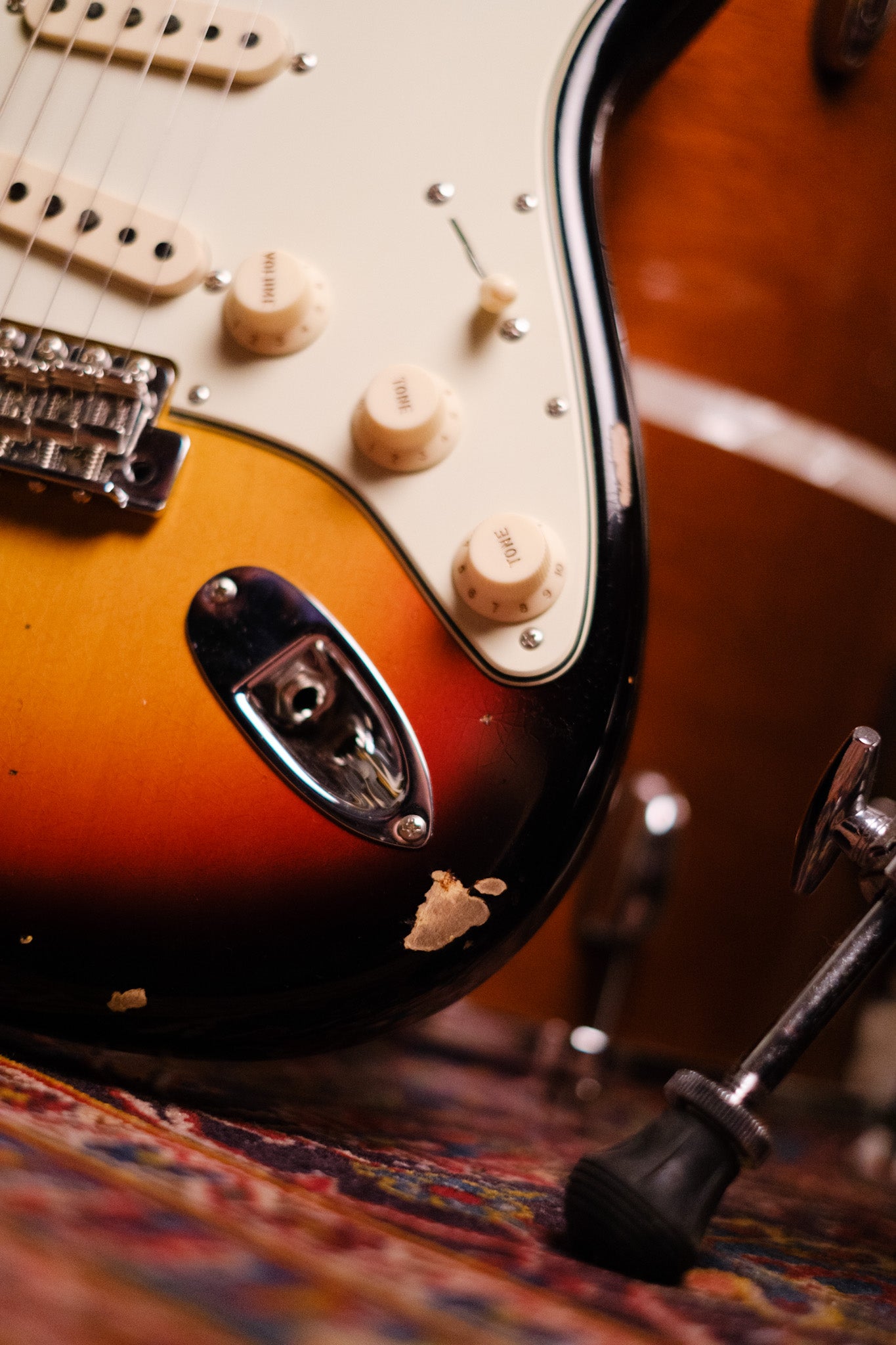 Fender Custom Shop Late '62 Stratocaster, Relic, Closet Classic Hardware, 3 Tone Sunburst