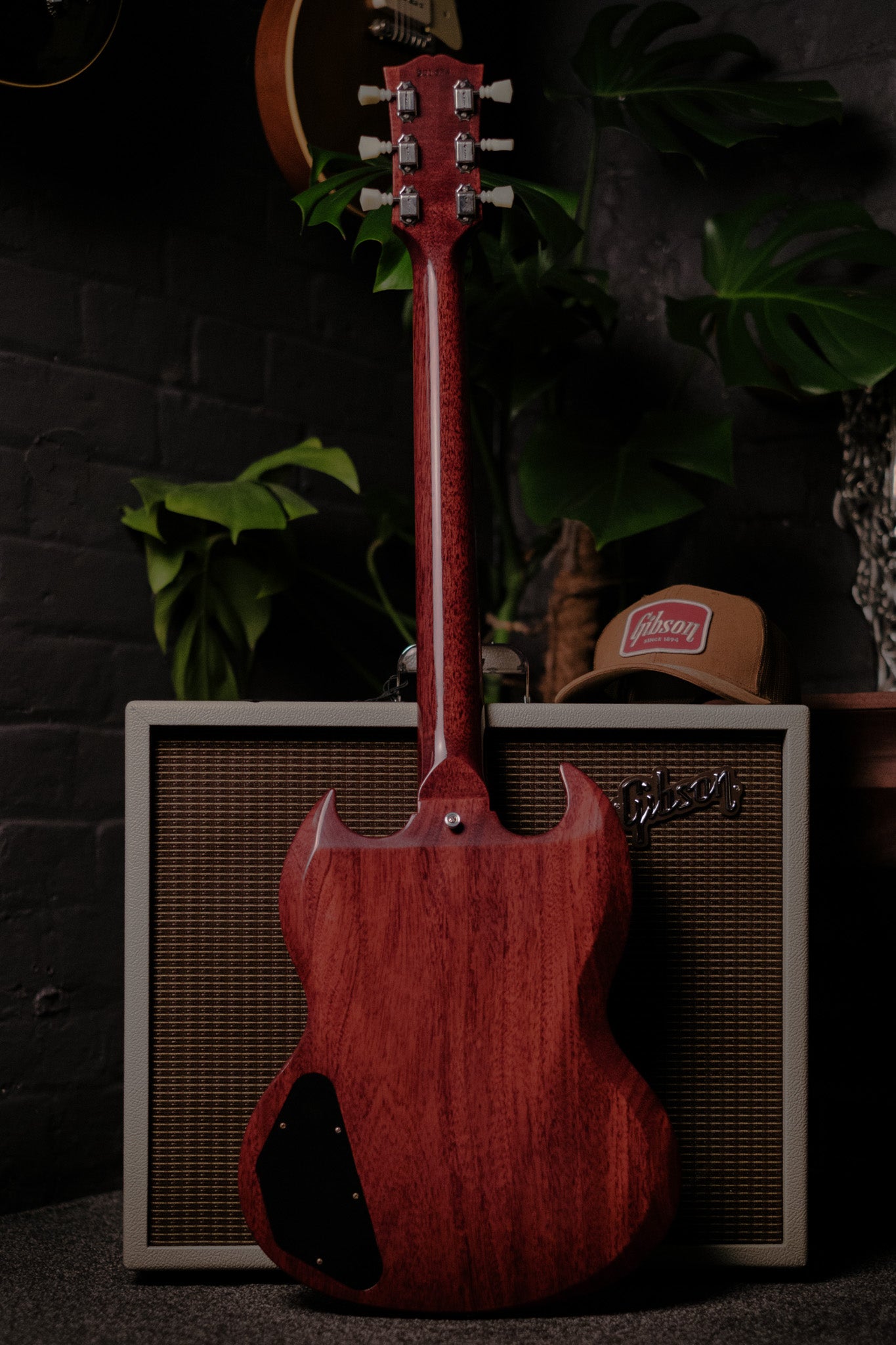 Gibson 1964 SG Standard Reissue with Maestro Vibrola, Cherry Red