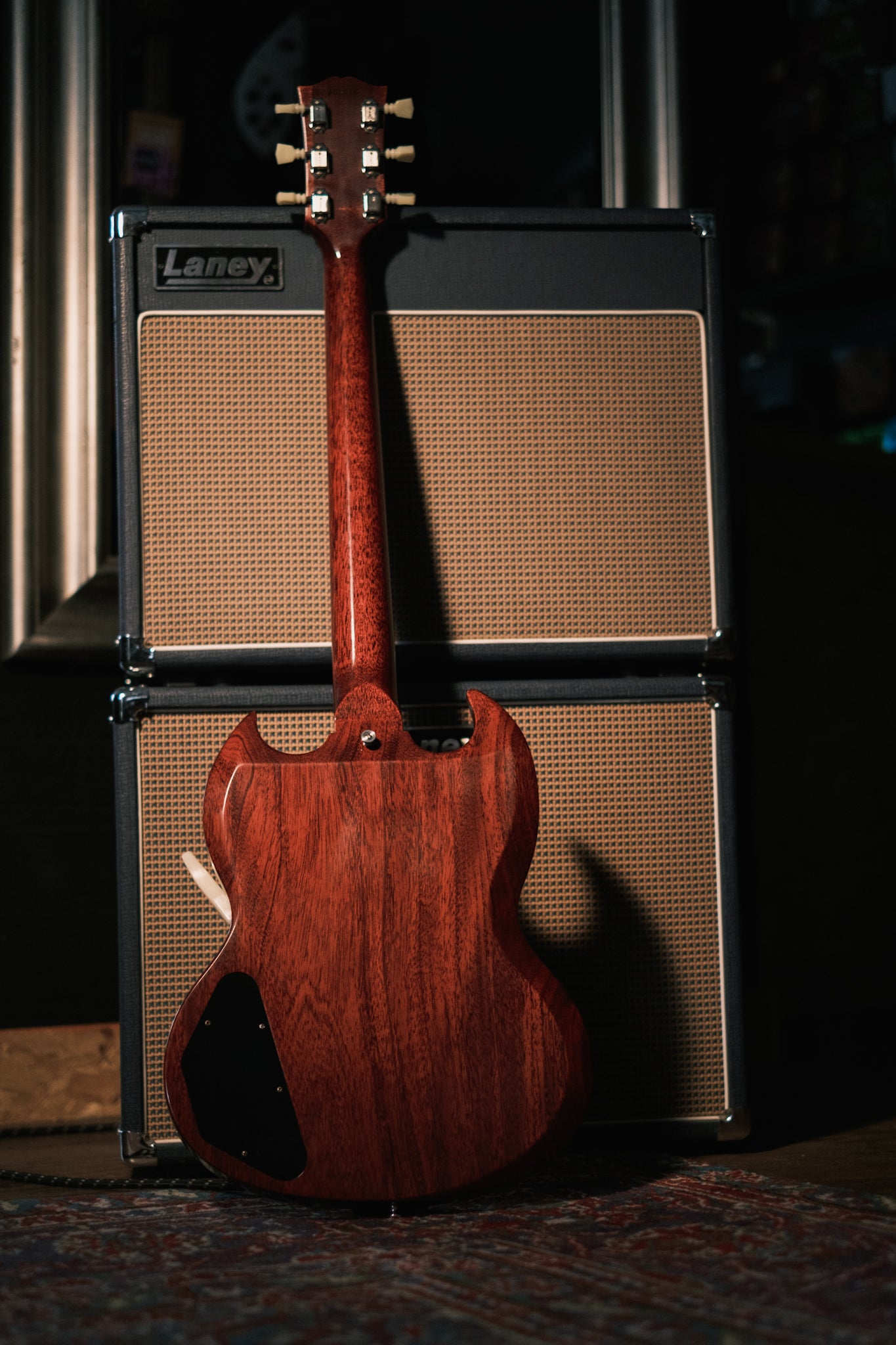 Gibson 1964 SG Standard Reissue with Maestro Vibrola, Cherry Red