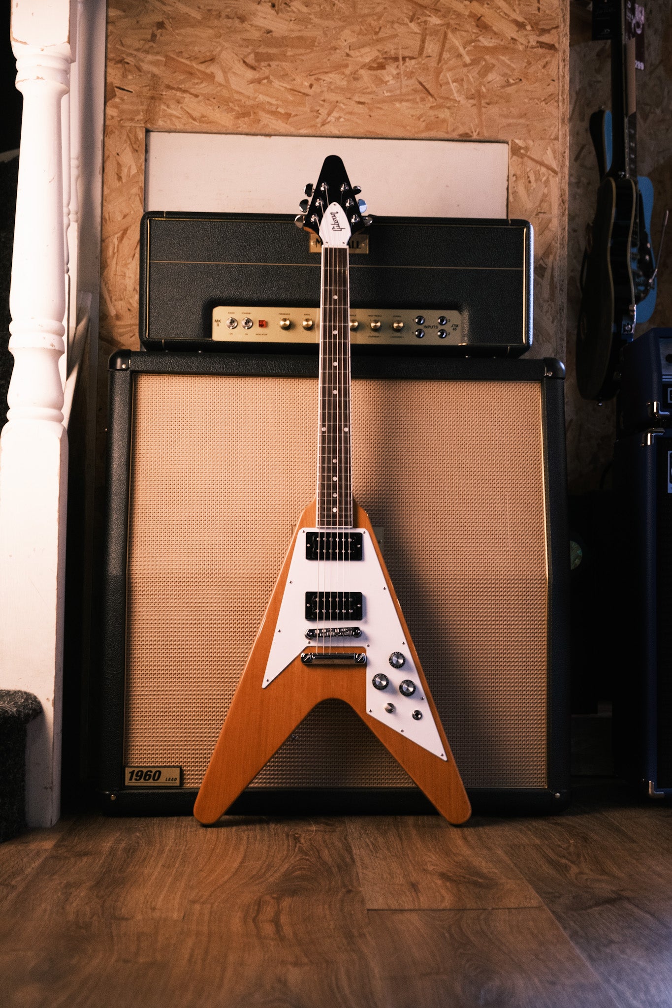 Gibson 70s Flying V Antique Natural