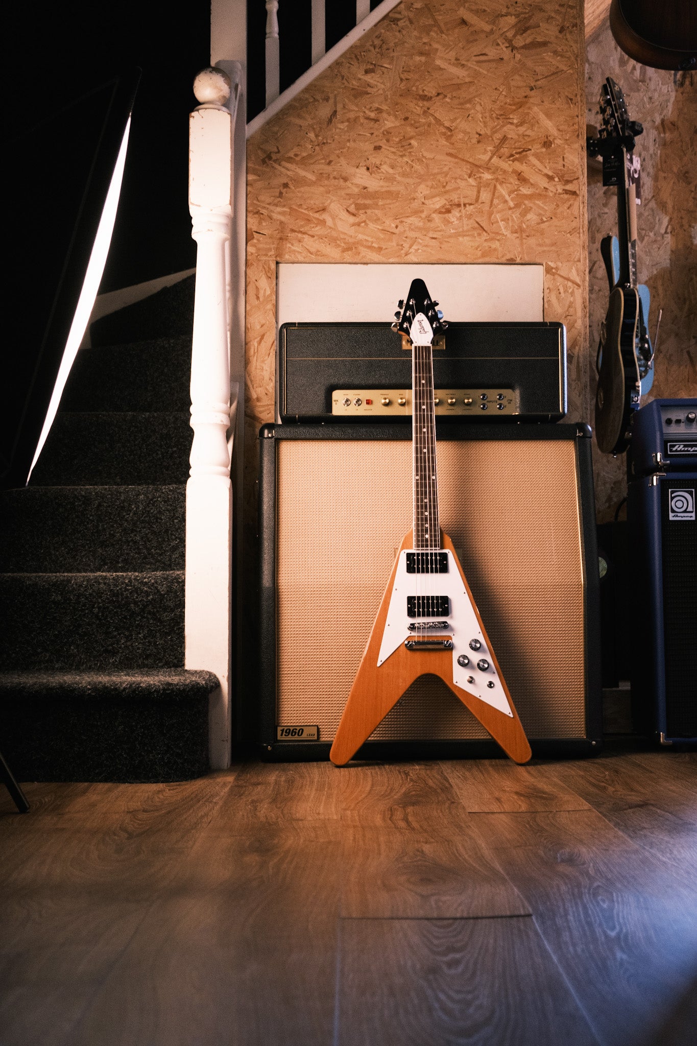 Gibson 70s Flying V Antique Natural