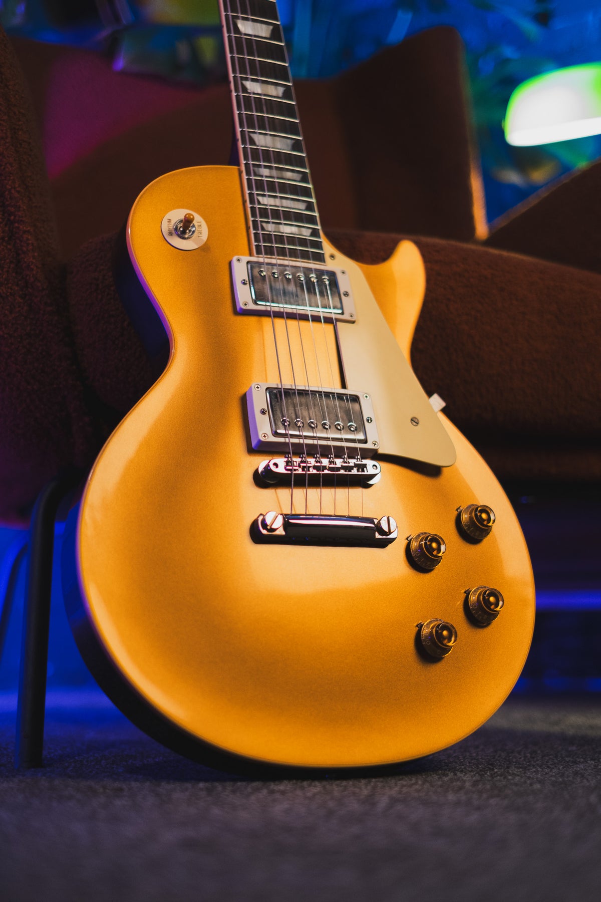 Gibson Custom 1957 Les Paul Goldtop Reissue, VOS, Double Gold with Dark Back