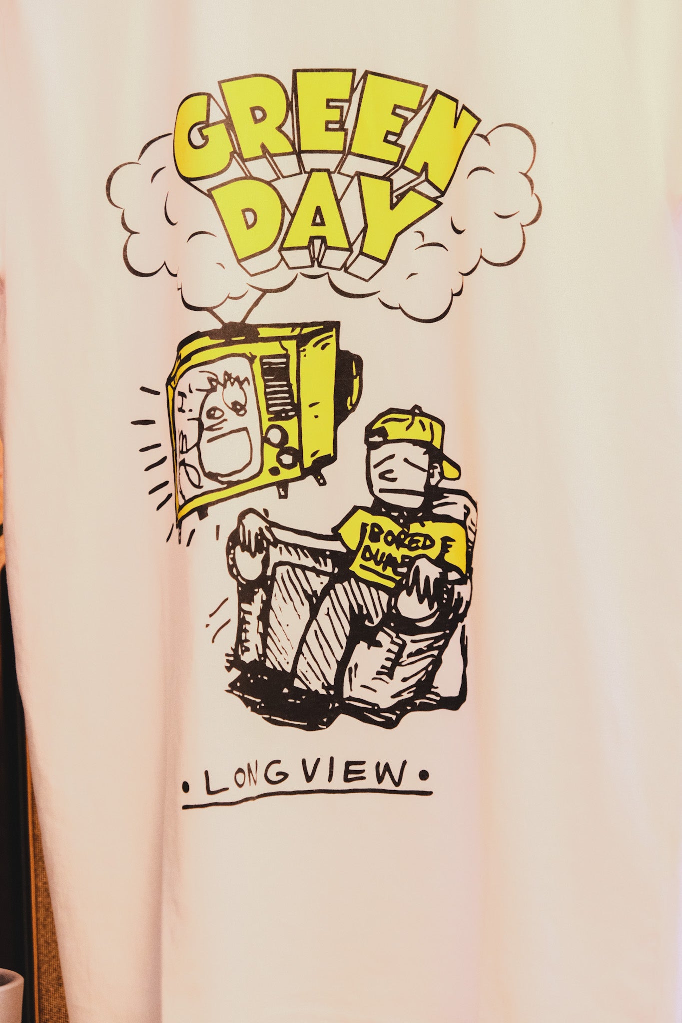Green Day Longview Doodle T-Shirt Unisex