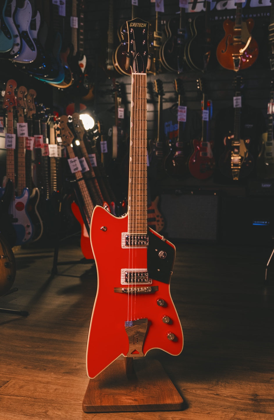 Gretsch Billy Gibbons Signature G6199 Billy-Bo Firebird Red