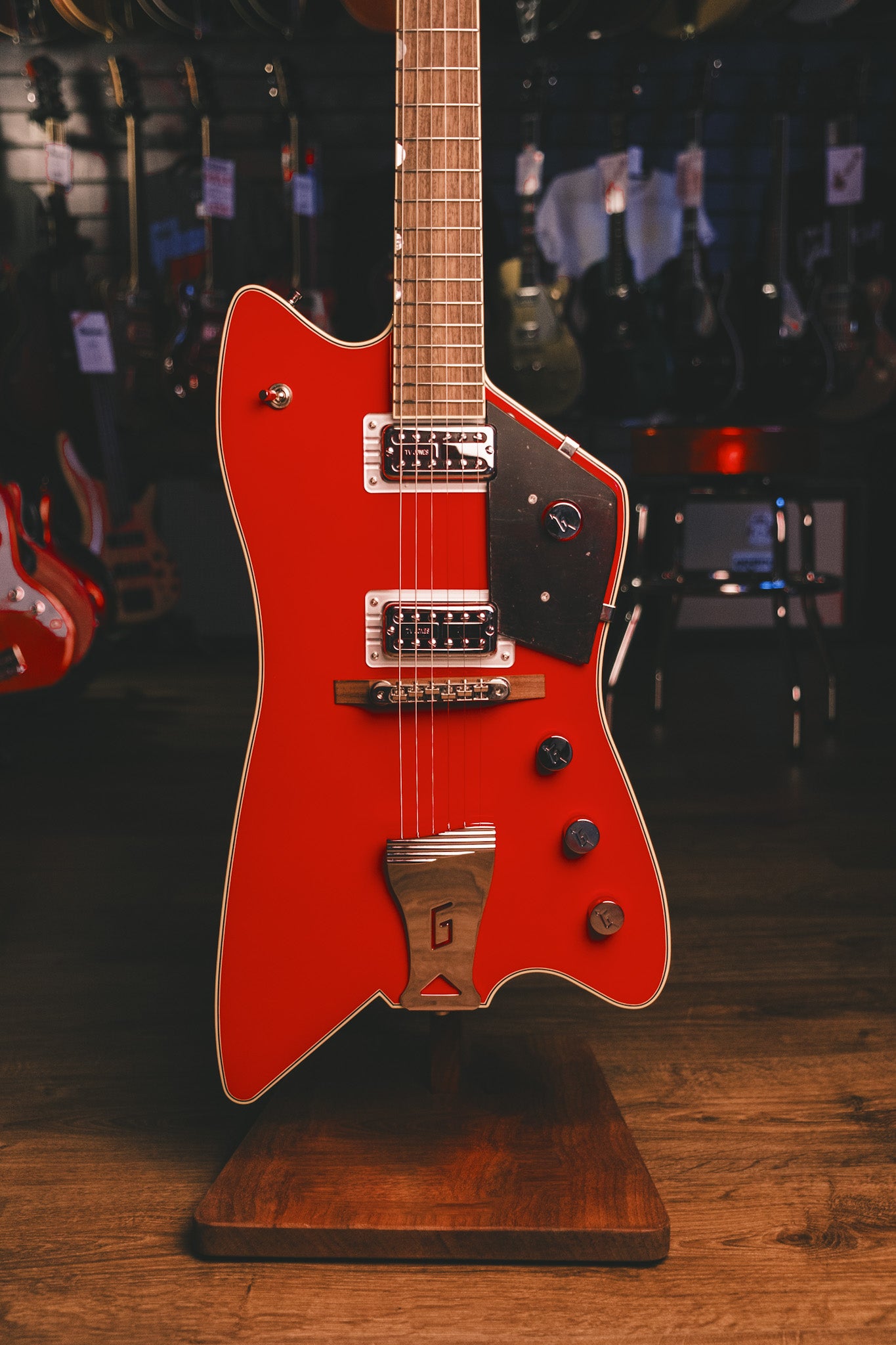 Gretsch Billy Gibbons Signature G6199 Billy-Bo Firebird Red