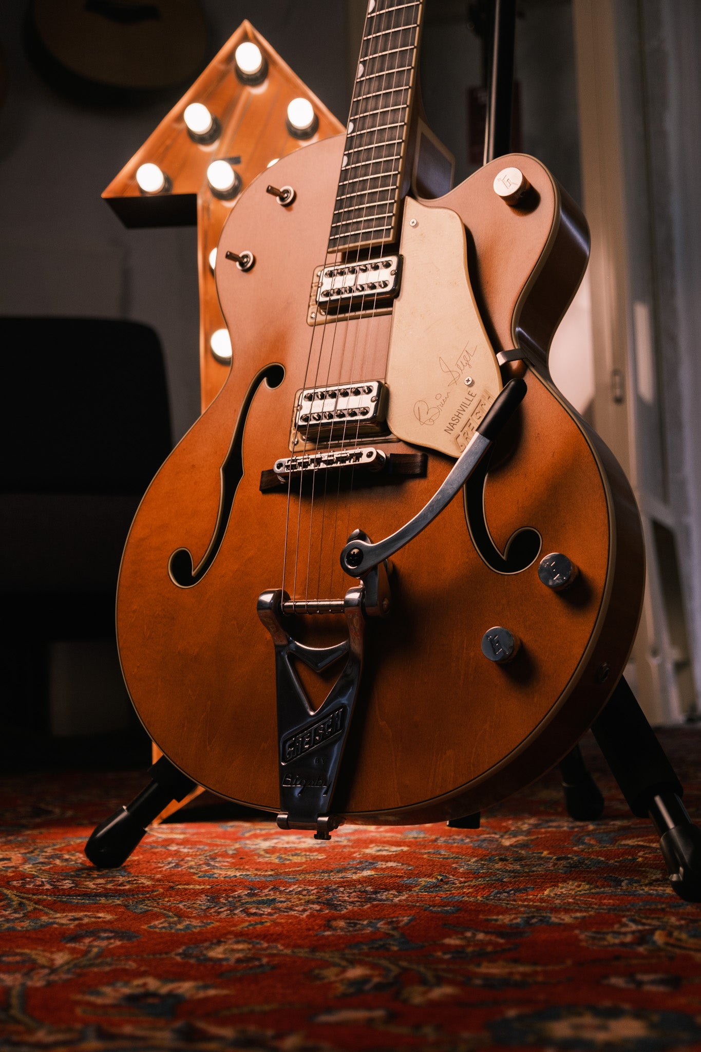 Gretsch G6120T-BSSMK Brian Setzer Signature '59 Smoke Nashville