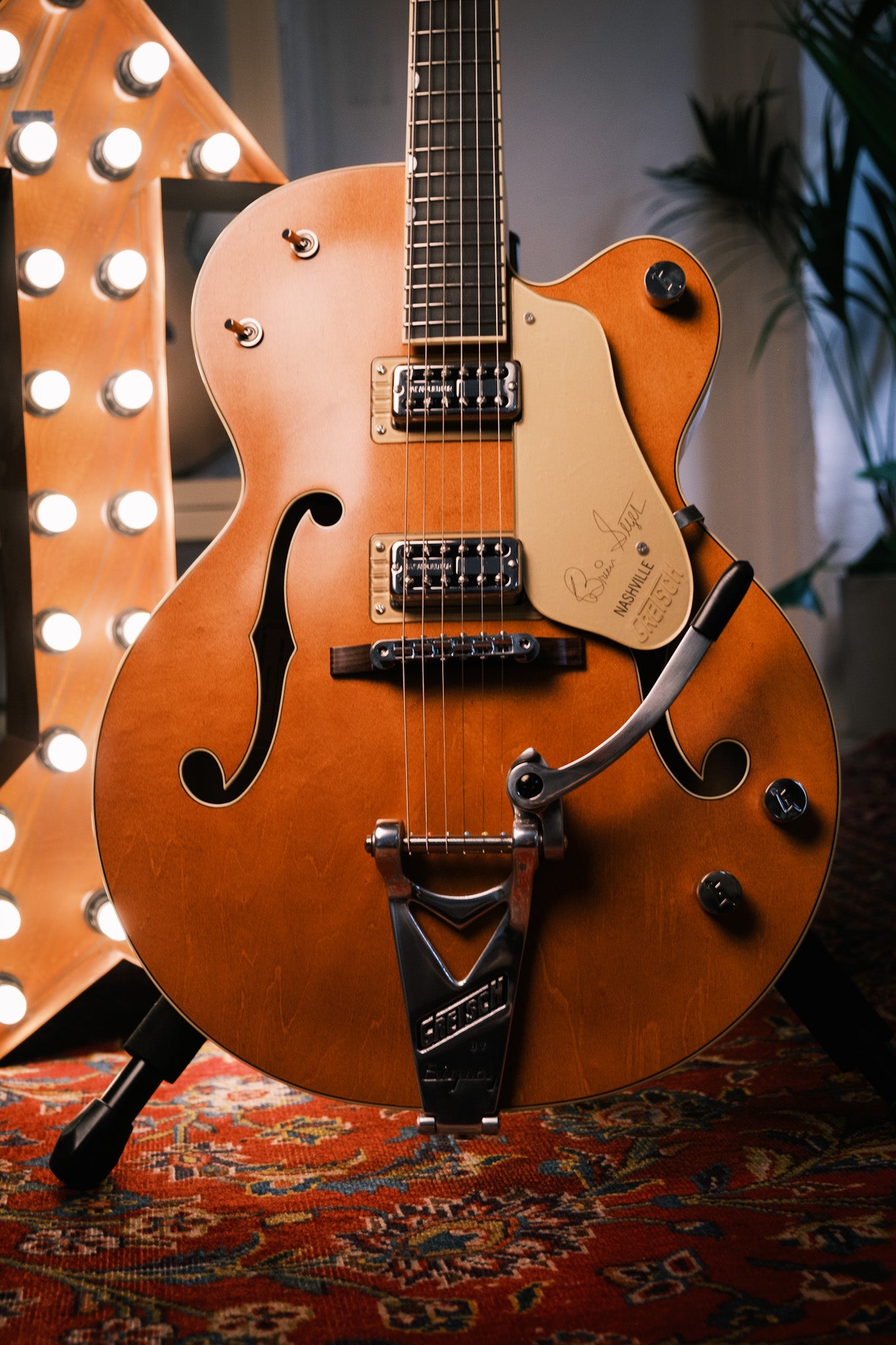 Gretsch G6120T-BSSMK Brian Setzer Signature '59 Smoke Nashville