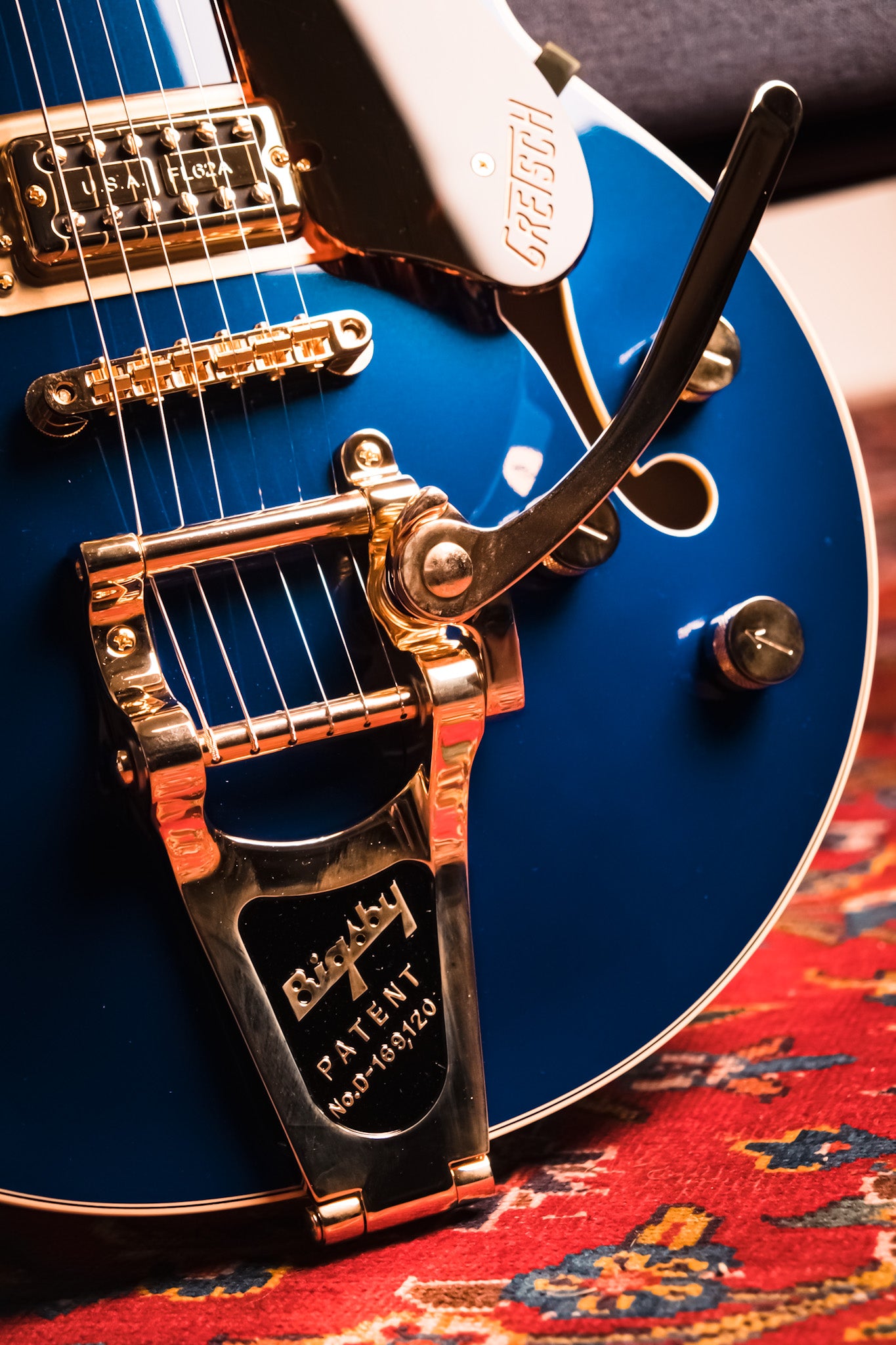 Gretsch G6659TG Players Edition Broadkaster Jr.Azure Metallic