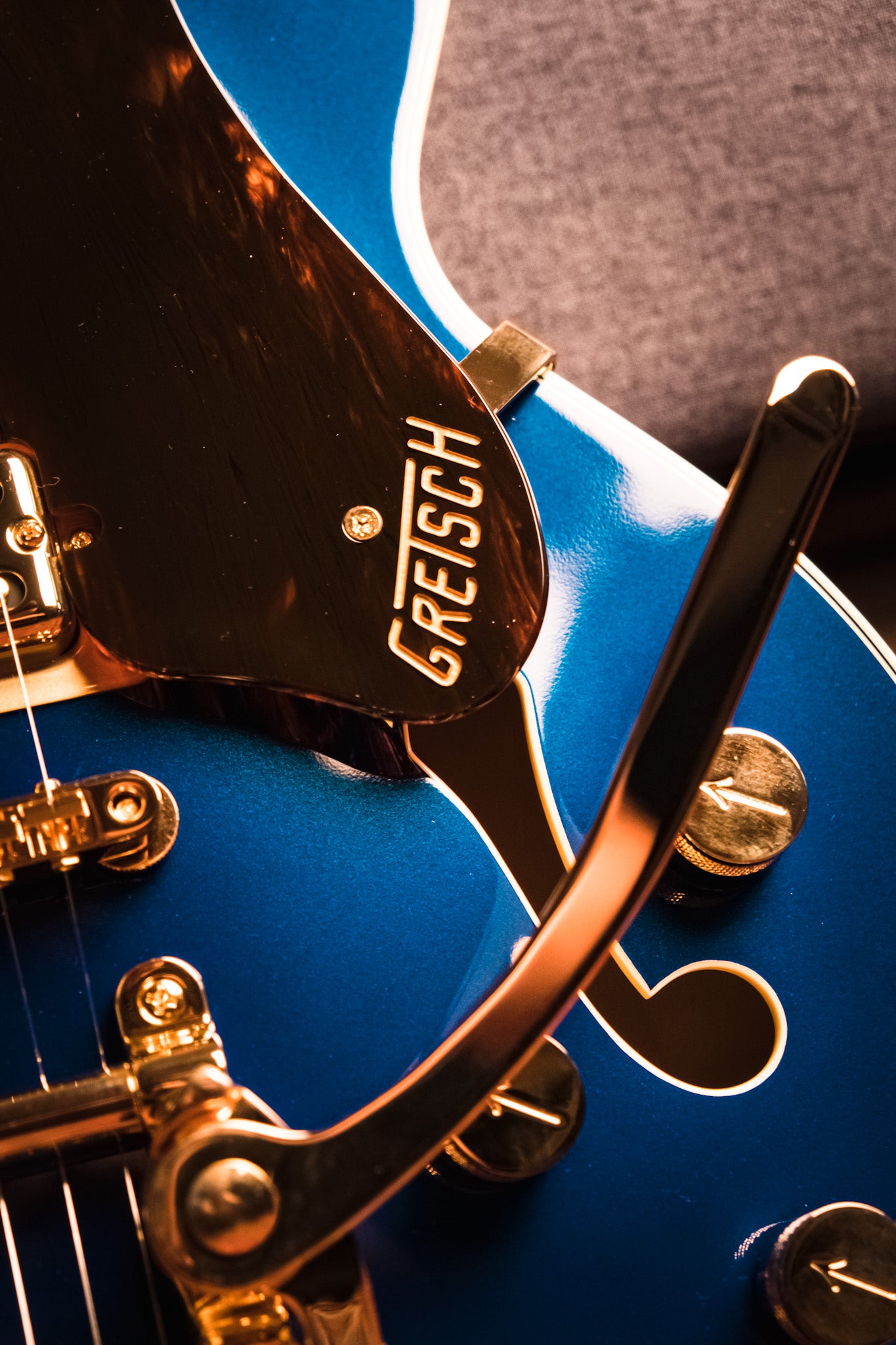 Gretsch G6659TG Players Edition Broadkaster Jr.Azure Metallic