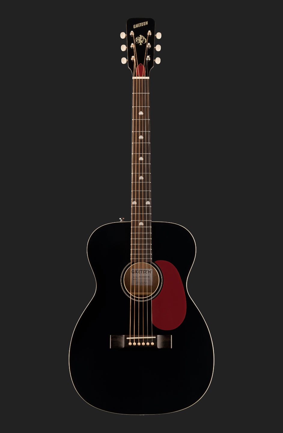 Gretsch Nick 13 Outlaw Heart Grand Concert, Black