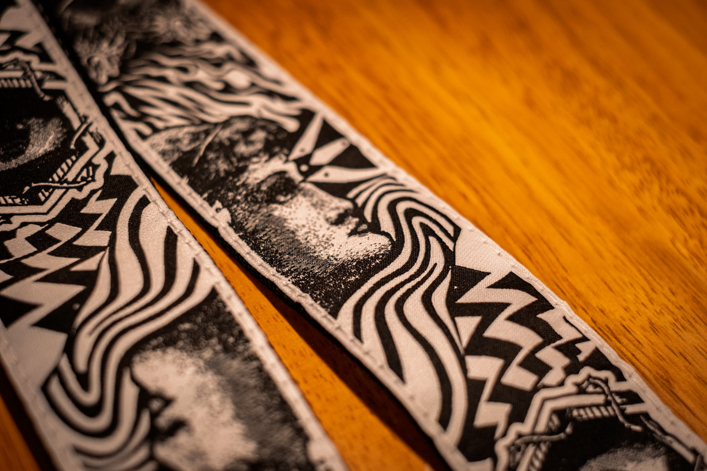 Dunlop ILOVEDUST Skulls Guitar Strap ILD04