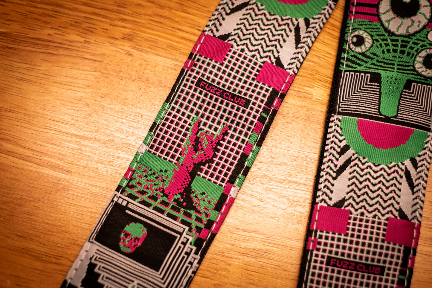 Dunlop ILOVEDUST Mnemonic Fuzz Guitar Strap ILD14