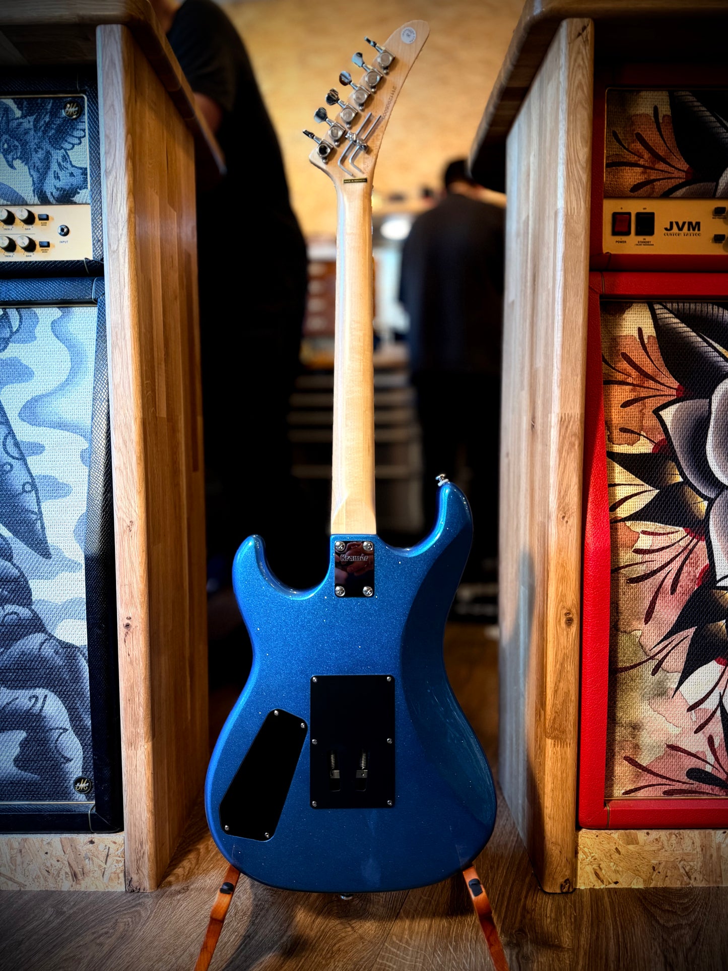 PRE-LOVED Kramer Baretta White Lotus, Candy Blue.