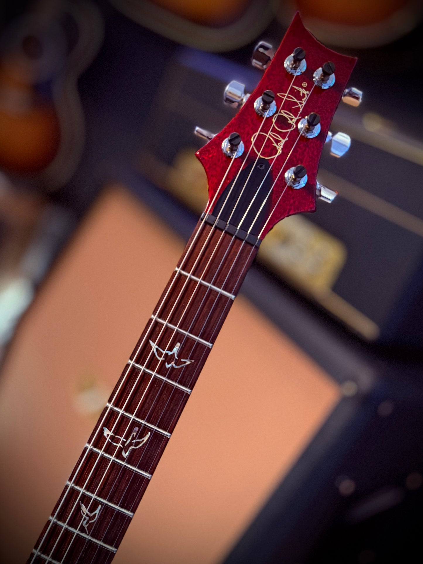 PRE-LOVED PRS Custom 22 Soapbar, Strawberries & Cream.