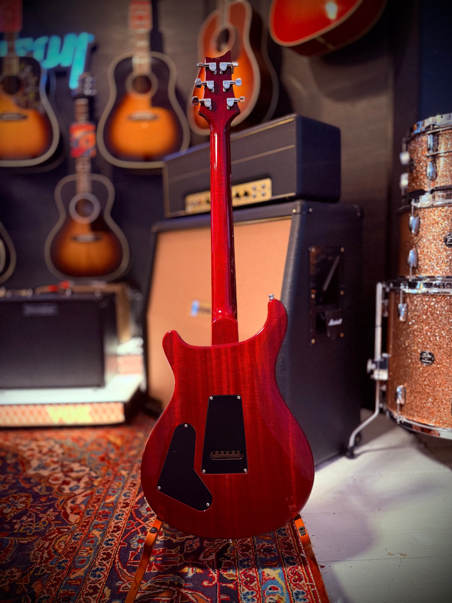 PRE-LOVED PRS Custom 22 Soapbar, Strawberries & Cream.