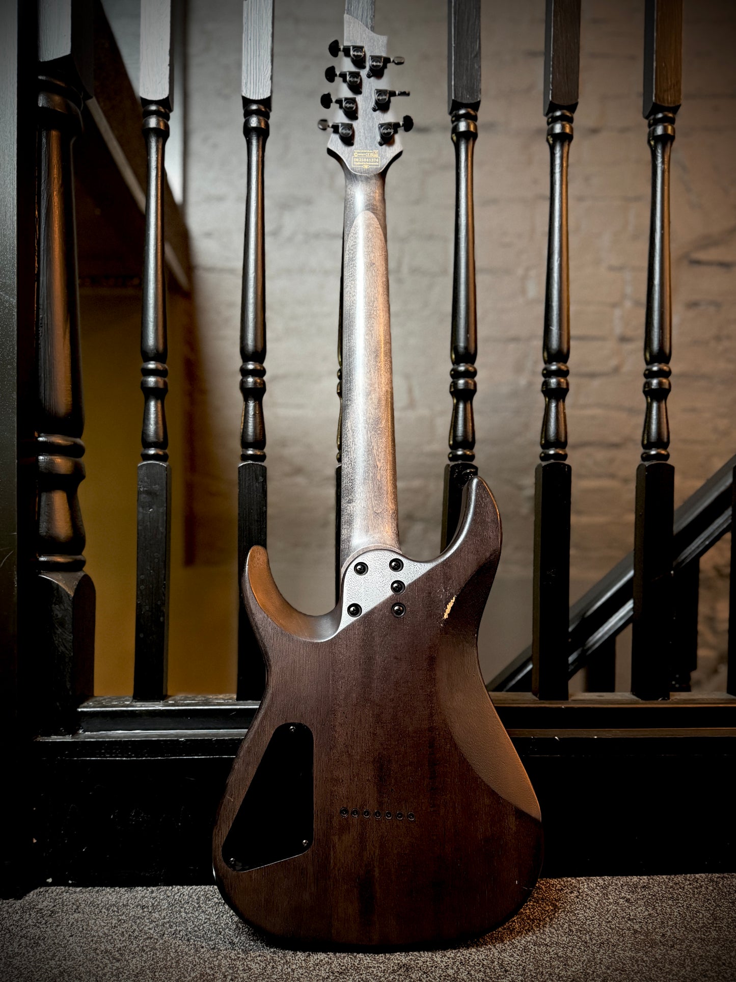 PRE LOVED Schecter Omen Elite, 7 String, Black Cherry Burst