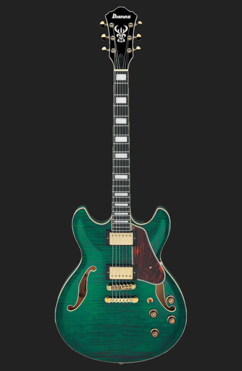 Ibanez AS93FM-TMG AS Translucent Moss Green