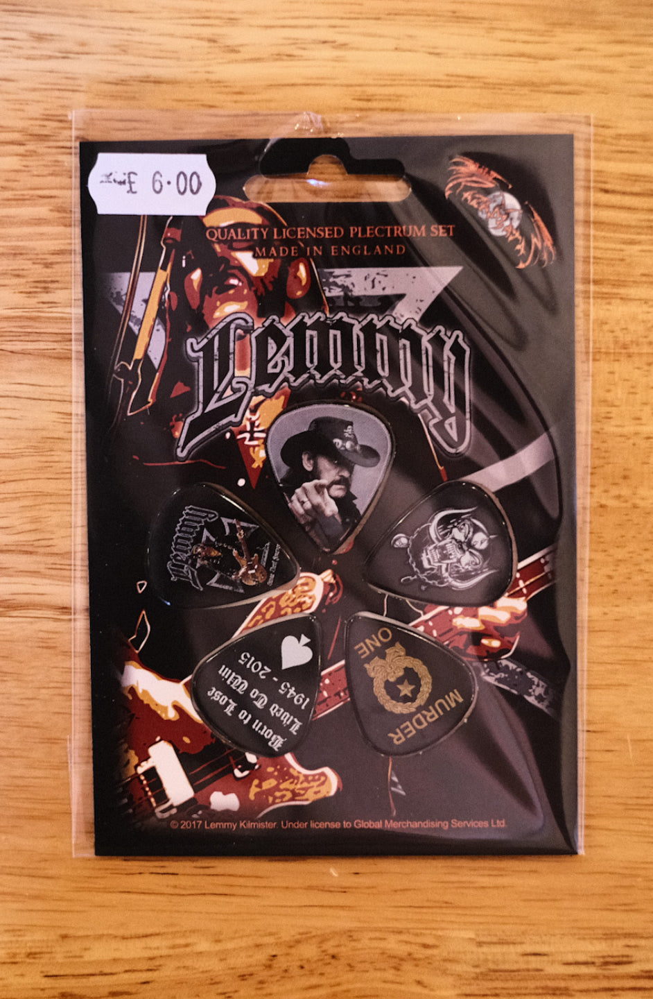 Lemmy Guitar Picks