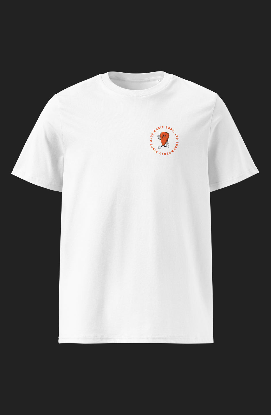 Music Bros. Pick Boy Unisex Organic Cotton T-Shirt