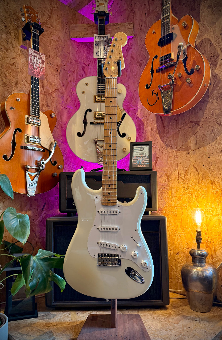 PRE-LOVED Fender Custom Shop '57 Stratocaster, NOS, Olympic White.