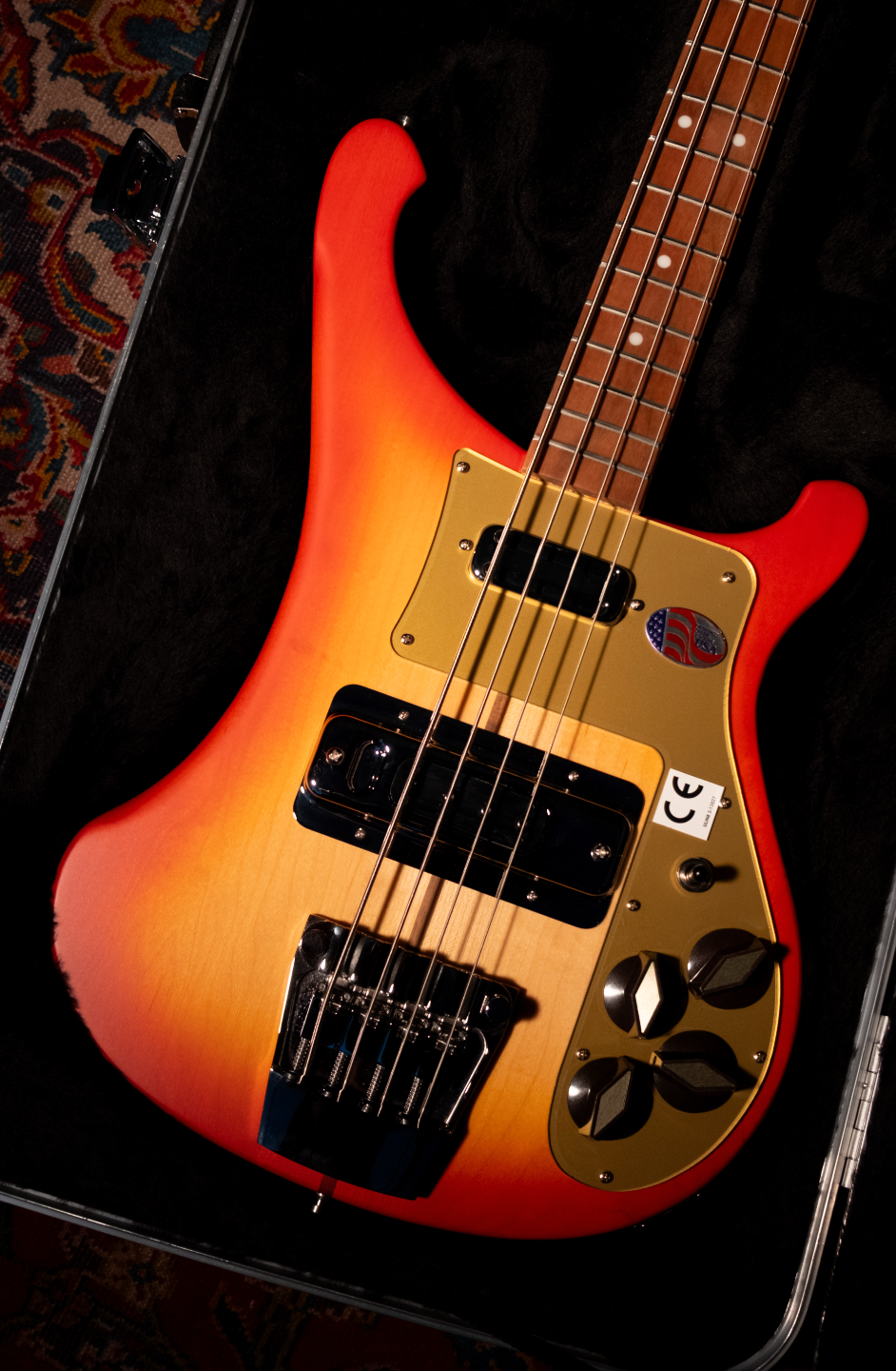Rickenbacker Limited Edition 4003S Bass, Satin Autumnglo