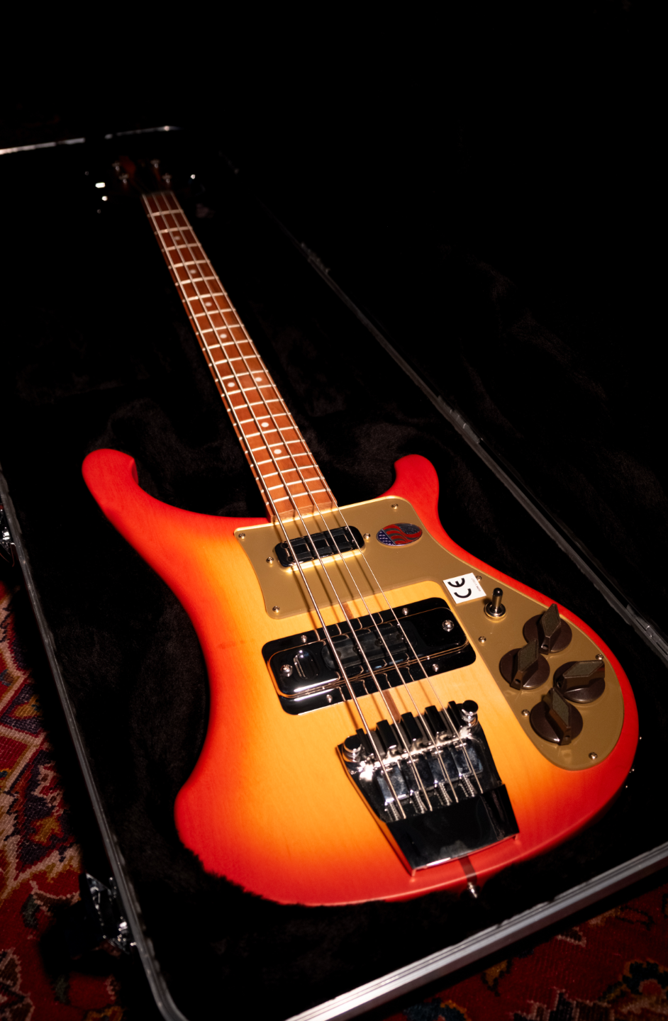Rickenbacker Limited Edition 4003S Bass, Satin Autumnglo