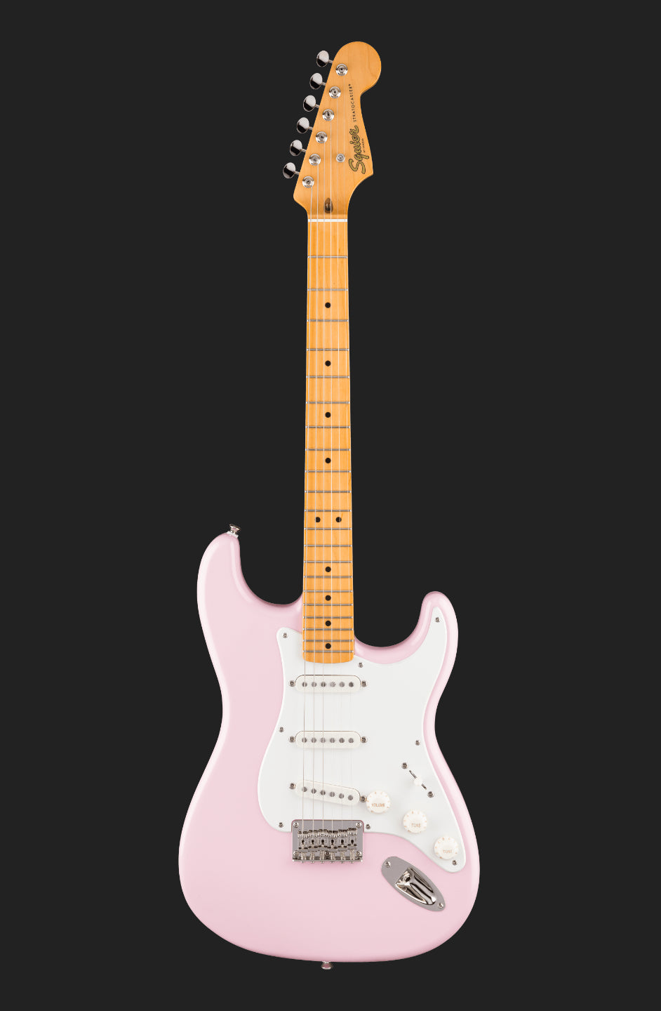 Squier Classic Vibe 50s Stratocaster HT, Shell Pink