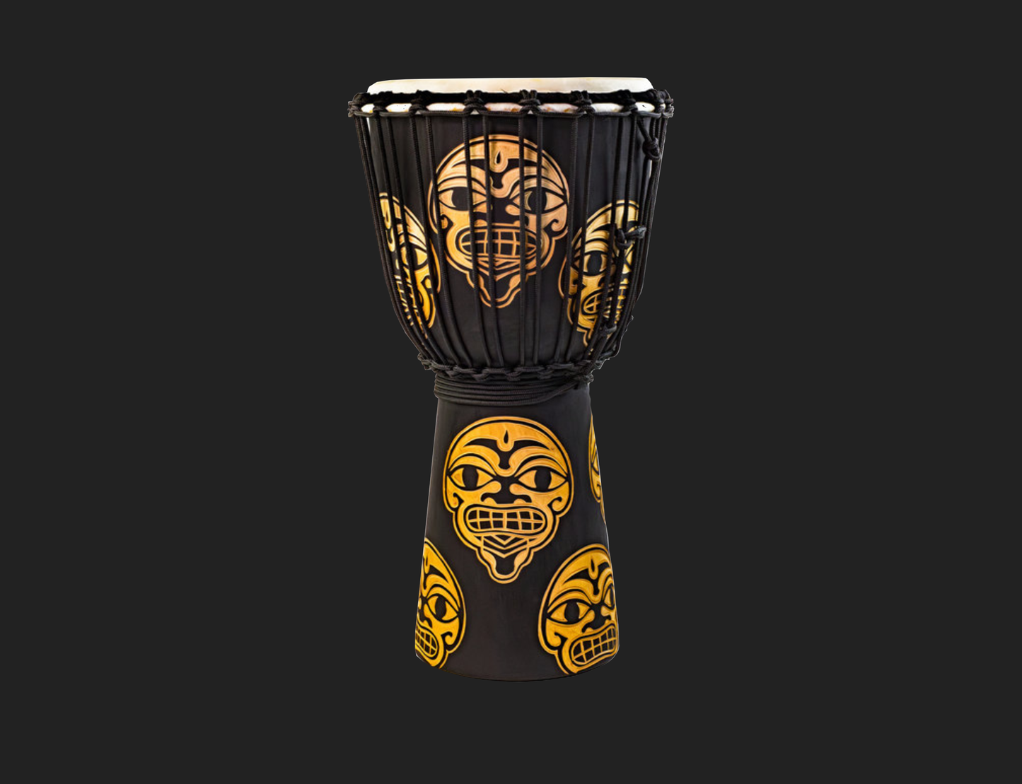 Toca 8" Djembe Street Series, Carved Watcher