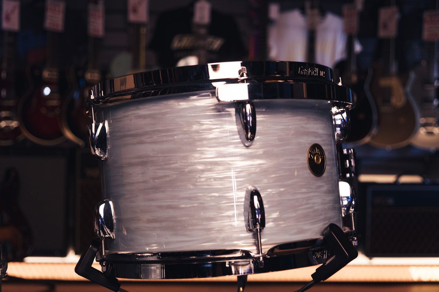Gretsch Broadkaster in Vintage Oyster White Custom Shell Pack