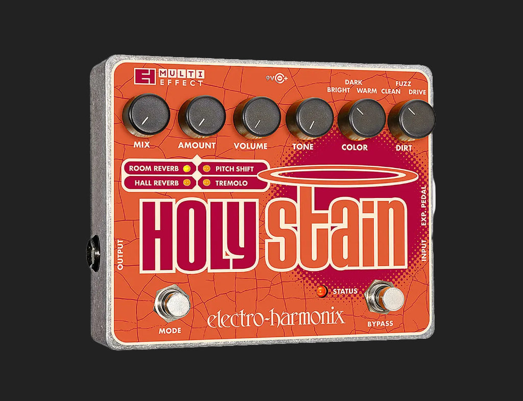 Electro Harmonix Holy Stain Distortion/Reverb/Pitch/Tremolo Multi Effect