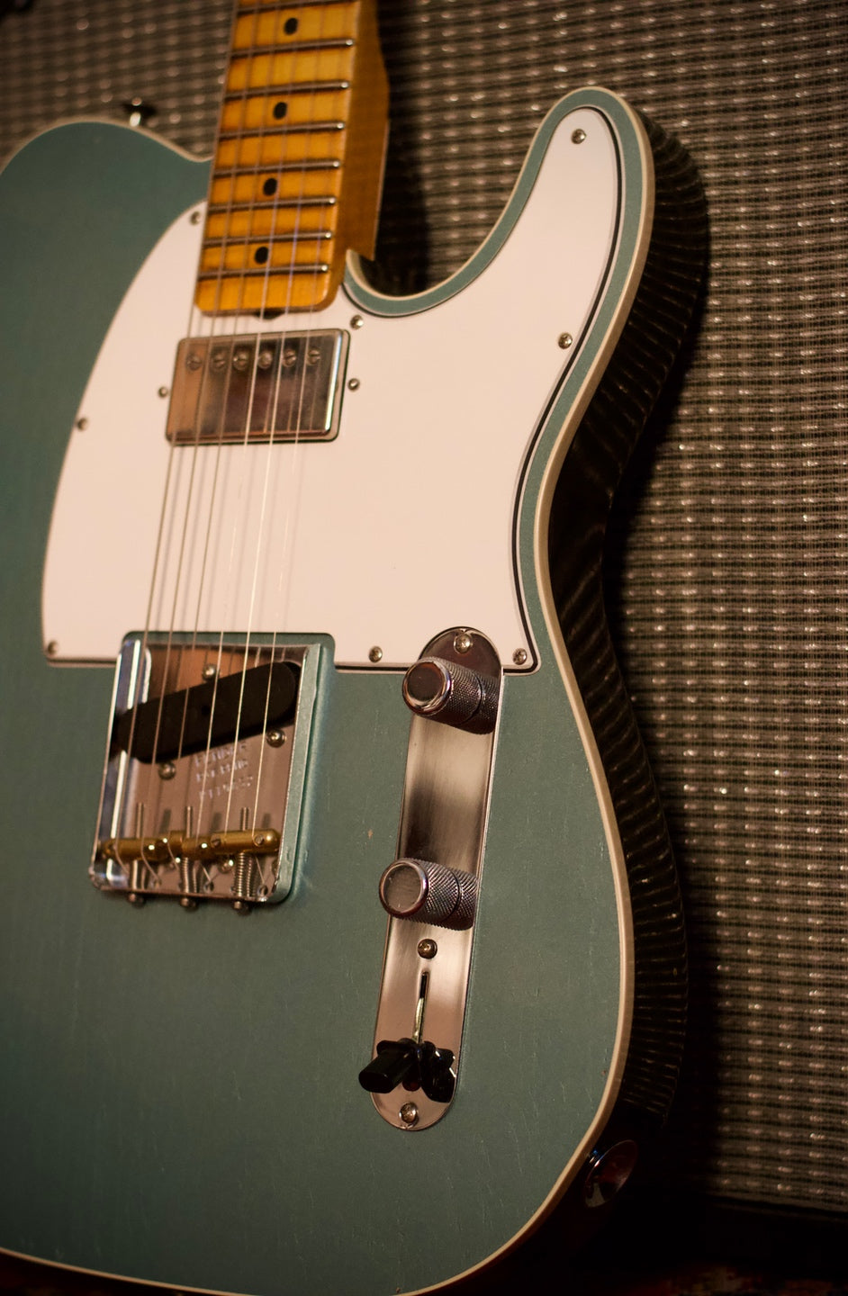 Fender Custom Shop B1 Postmodern Telecaster, Journeyman/Closet Classic, Aged Firemist Silver