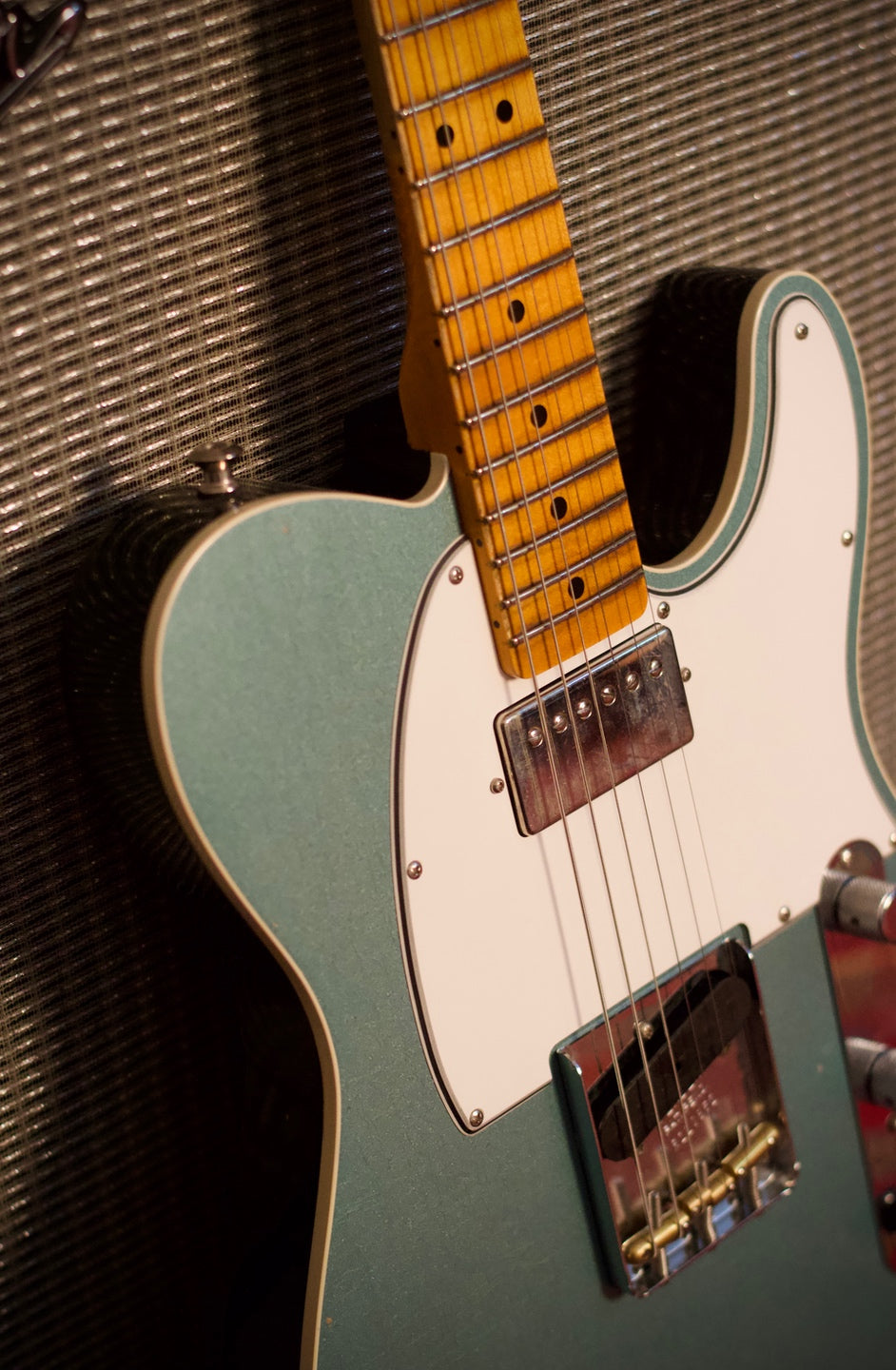 Fender Custom Shop B1 Postmodern Telecaster, Journeyman/Closet Classic, Aged Firemist Silver