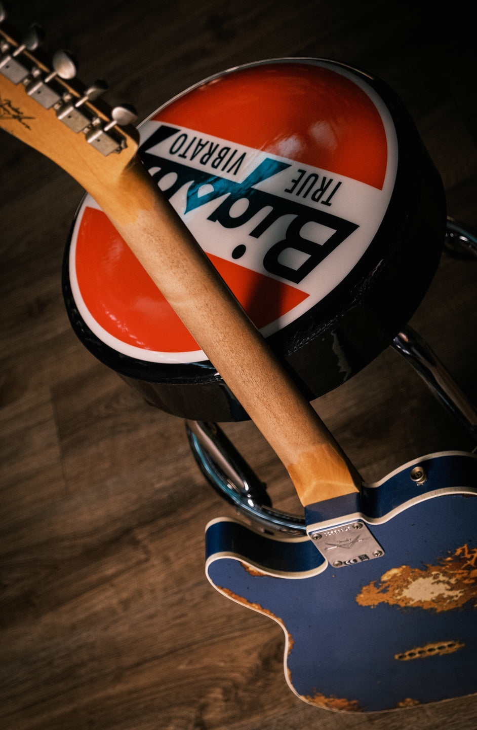 Fender Custom Shop 1960 Telecaster Custom Heavy Relic - Aged Lake Placid Blue over Chocolate 3 Tone Sunburst