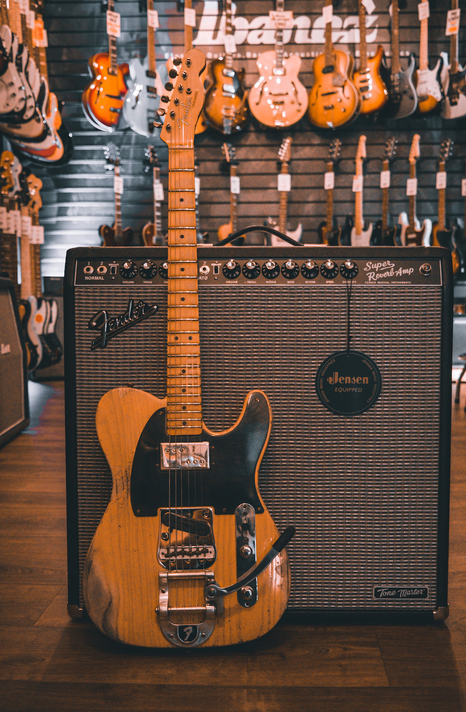 Fender Custom Shop Limited Edition CuNiFe Blackguard Telecaster Heavy Relic Aged Butterscotch Blonde